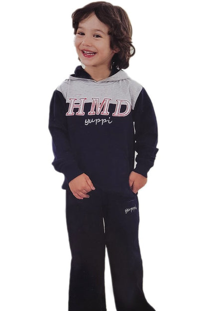 Boy's Hooded Tracksuit Set 509
