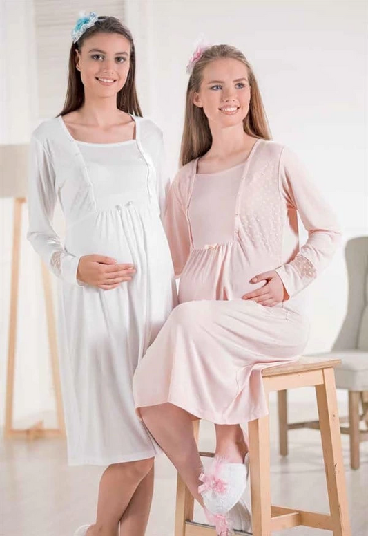 Estiva Micro Viscose Maternity Nightgown 17385