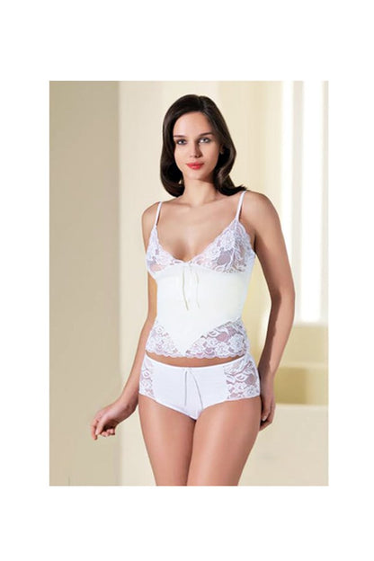 Lace Chest Suit B428