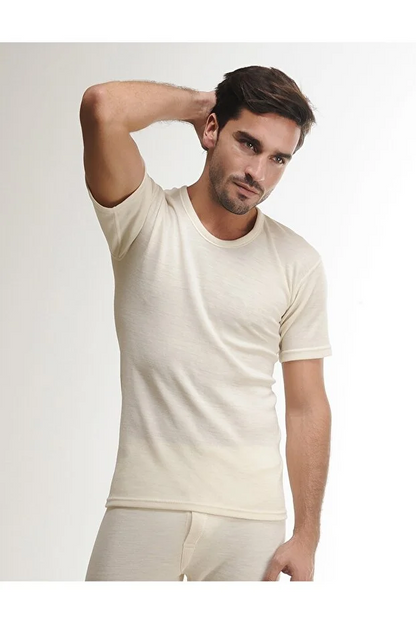 Güvenç Wool Short-Sleeve Undershirt M