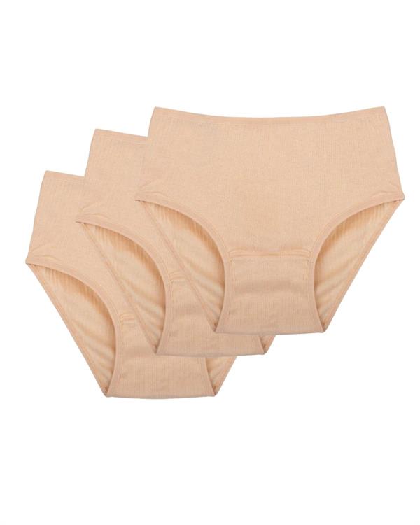 Culotte côtelée 5x5 Derby pour femme Huma One, lot de 3, 3011