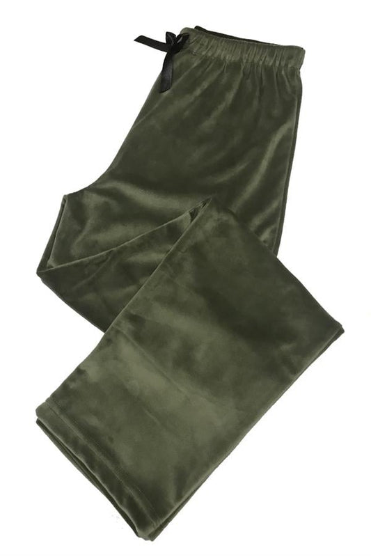Bas simple en velours pour femme 9302