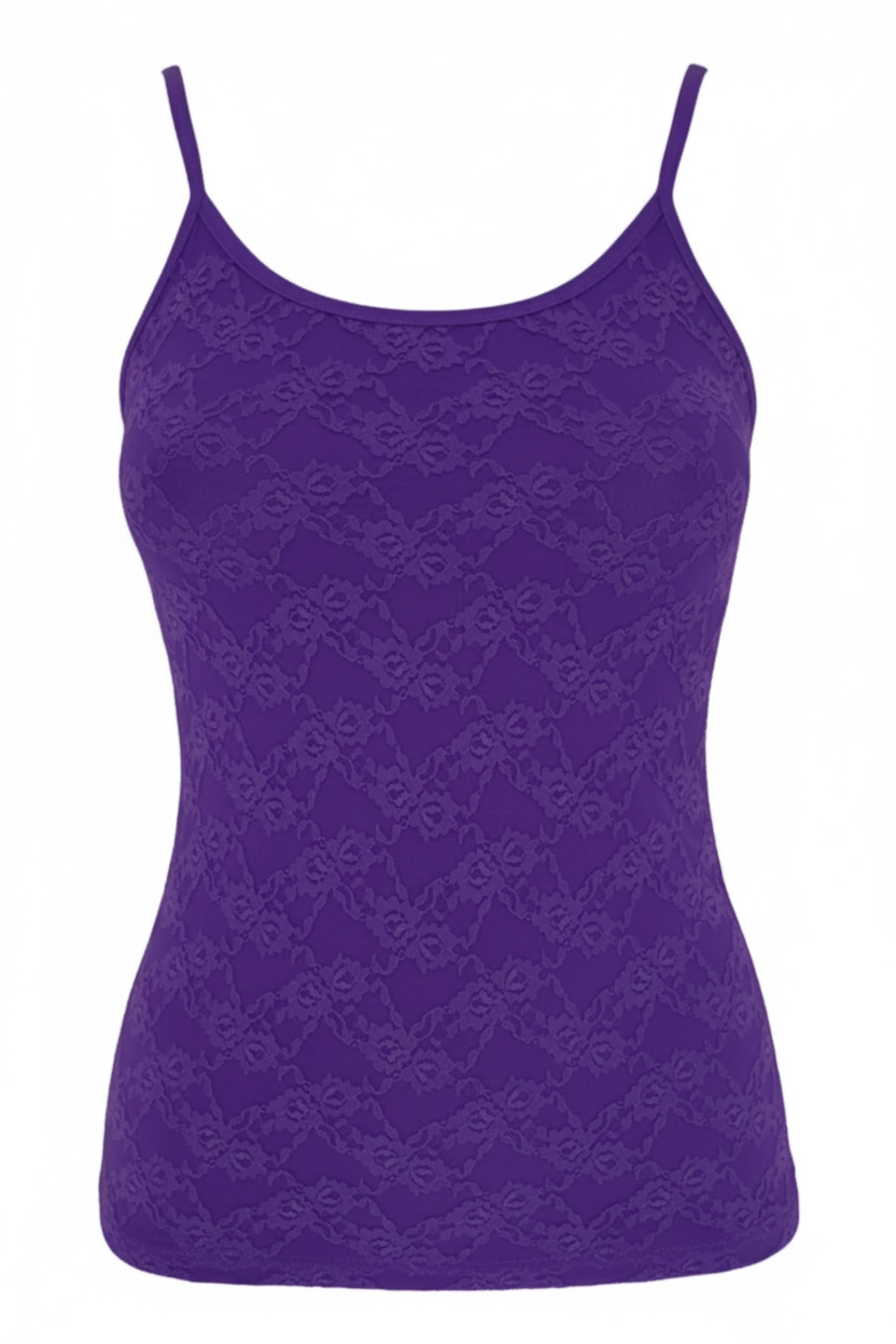 Women's Lace Rope Strap Undershirt 1030