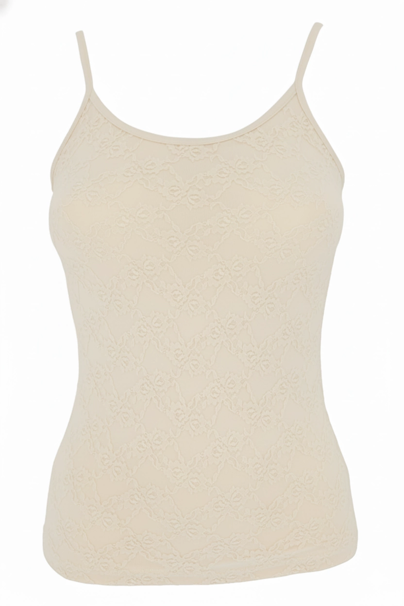Women's Lace Rope Strap Undershirt 1030