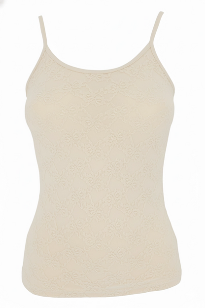 Women's Lace Rope Strap Undershirt 1030