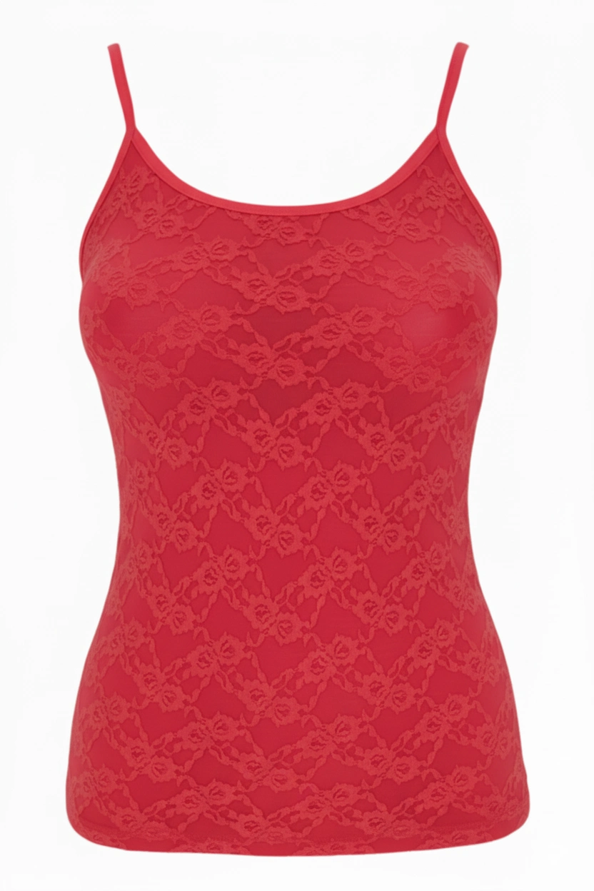 Women's Lace Rope Strap Undershirt 1030