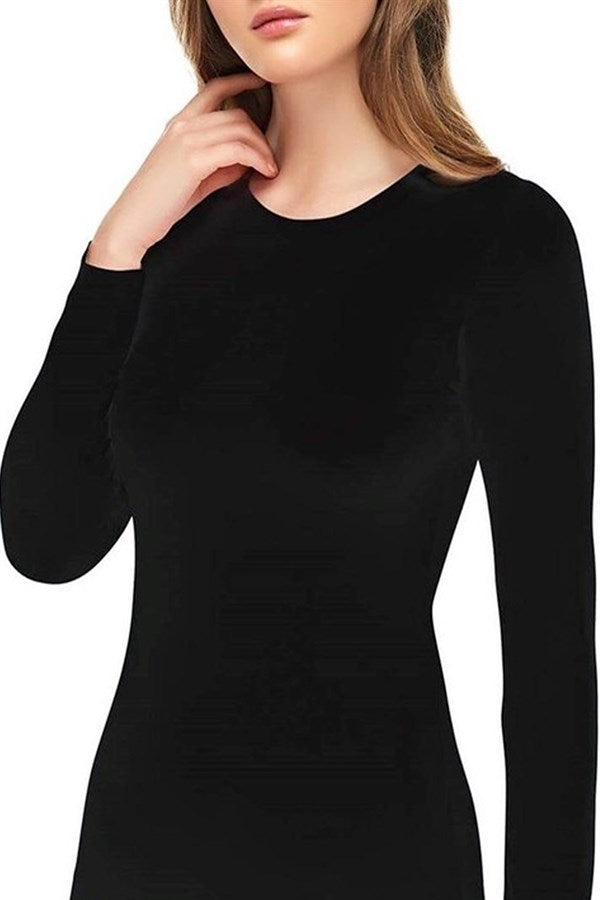 Women's Modal Long Sleeve Undershirt 1074