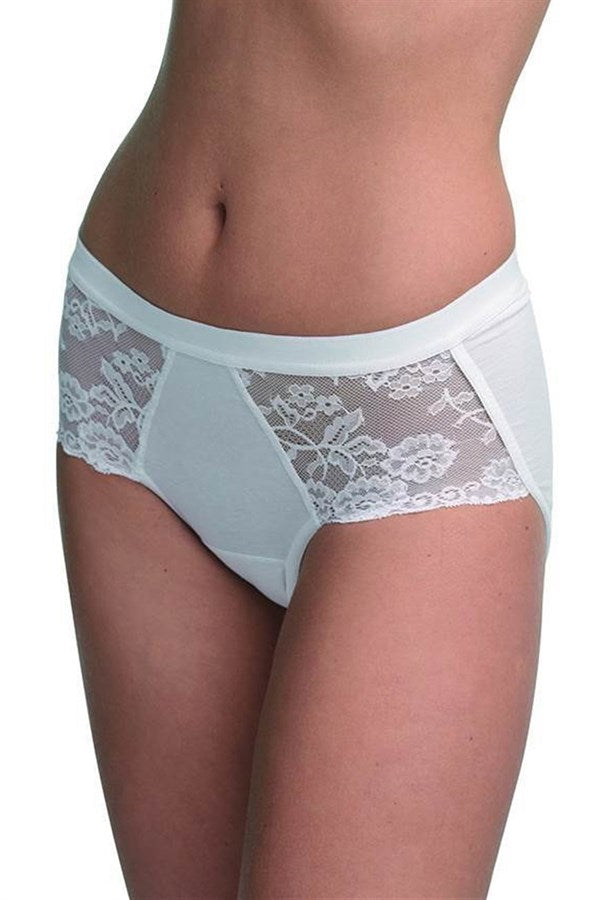 Women's Slip Private Lace Midi 1311