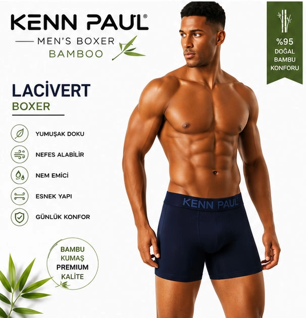 Kenn Paul Bambu Erkek BOXER