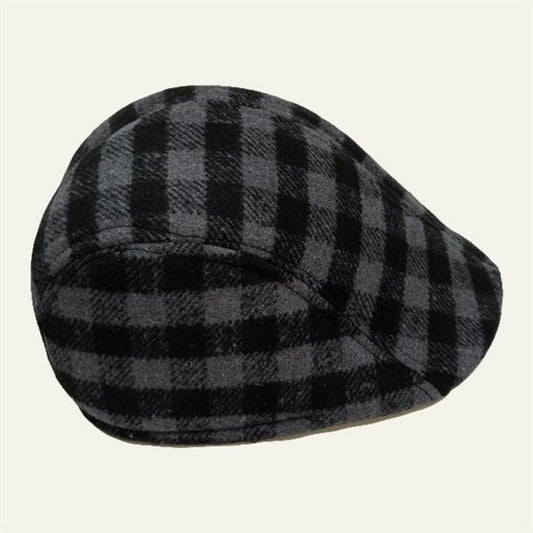 Winter Earflap Plaid Duck Hat
