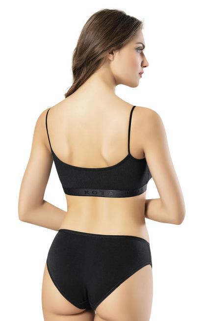 Corset Kota pour femme avec bustier rembourré à bretelles