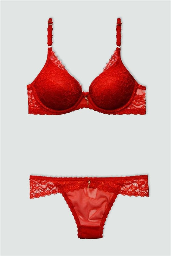 Le Jardin Covered Non-Padded Bra Set 5450