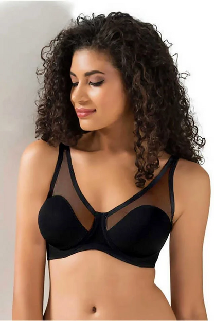 Le Jardin Tül Kaplı Soft Cup Sütyen 9200