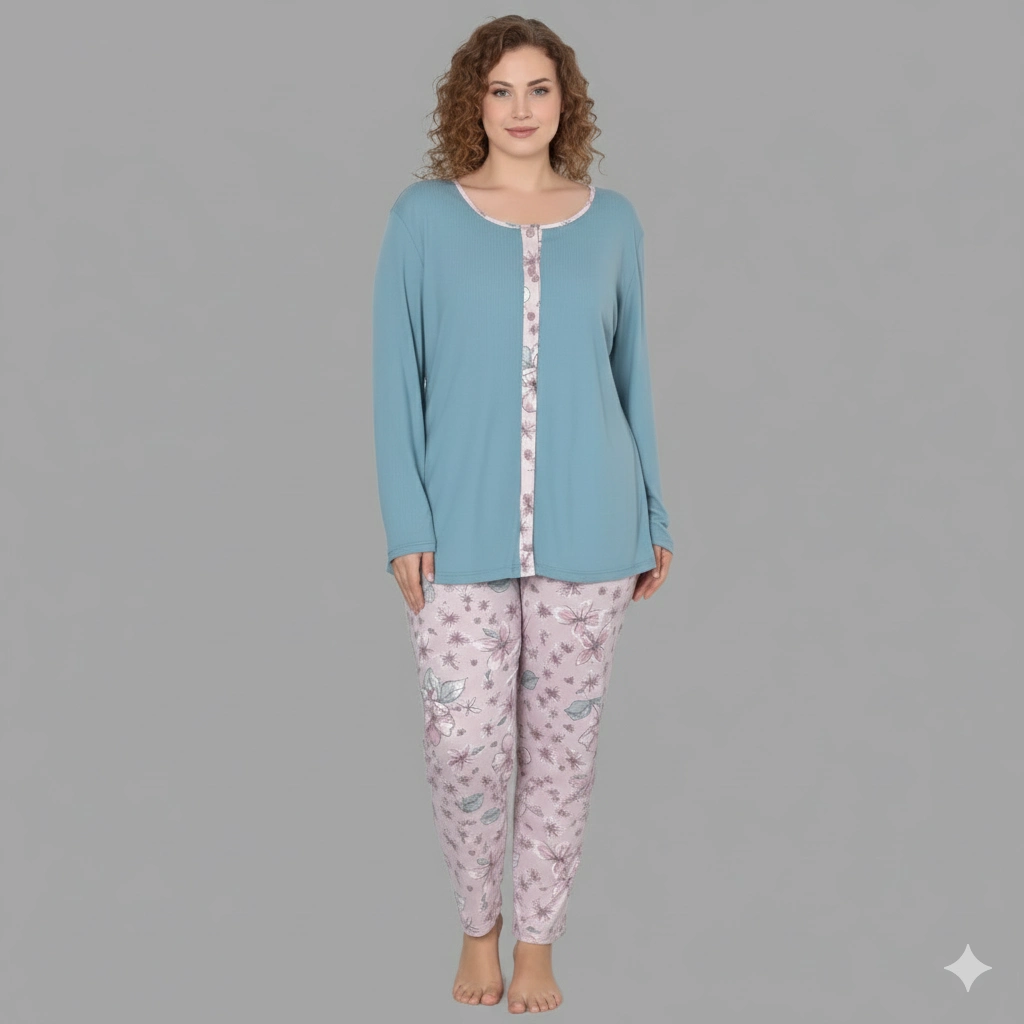 Limissa Patterned Melissa Pajama Set