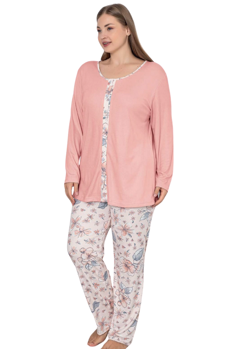Limissi Patterned Women's Pajama Set 24711