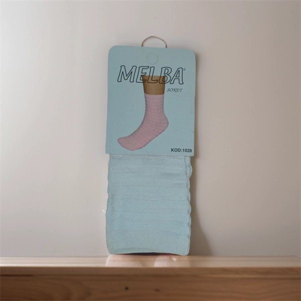 Melba Checkered Polymid Socks