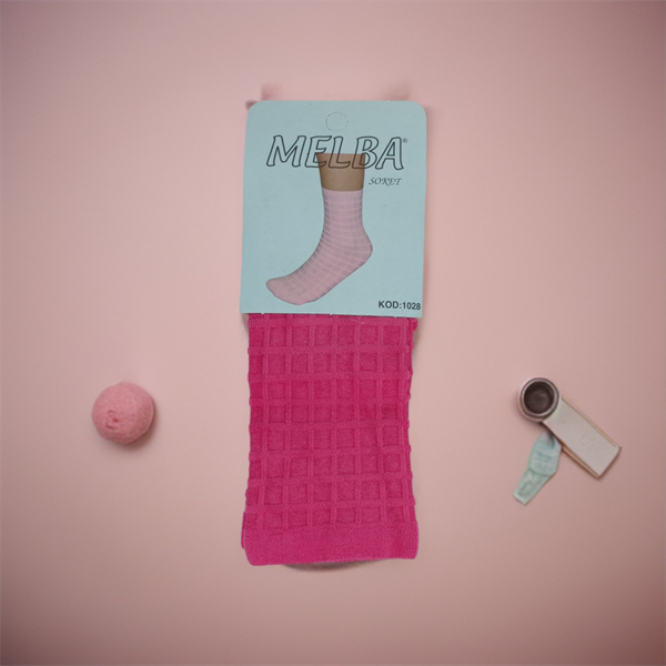 Melba Checkered Polymid Socks