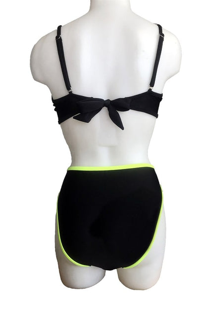 Mila Zippered Strapless Covered Bikini Emp.