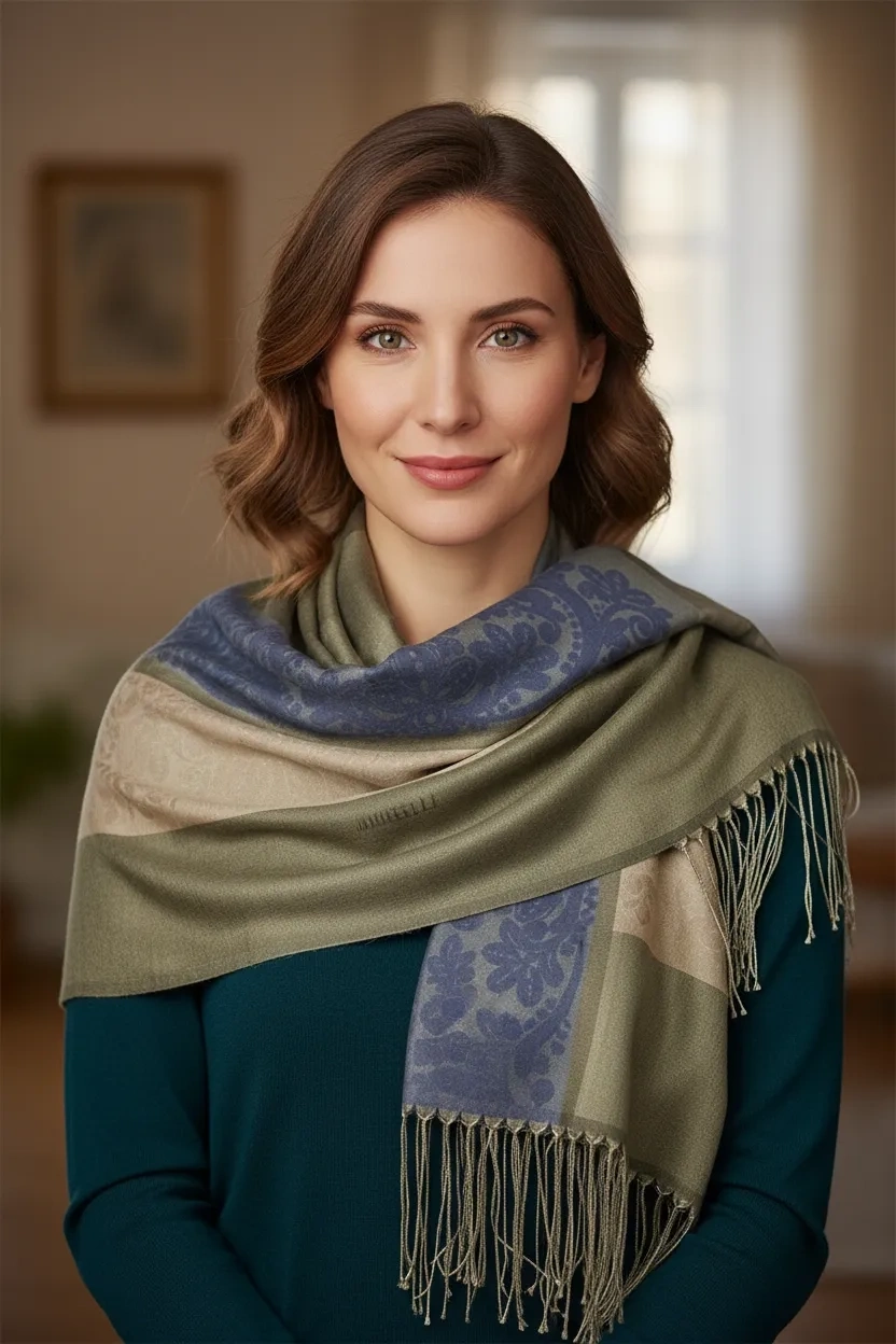 Egyptian Tapestry Shawl Pattern 2