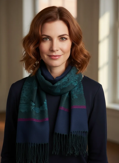 Egyptian Tapestry Shawl Pattern 3