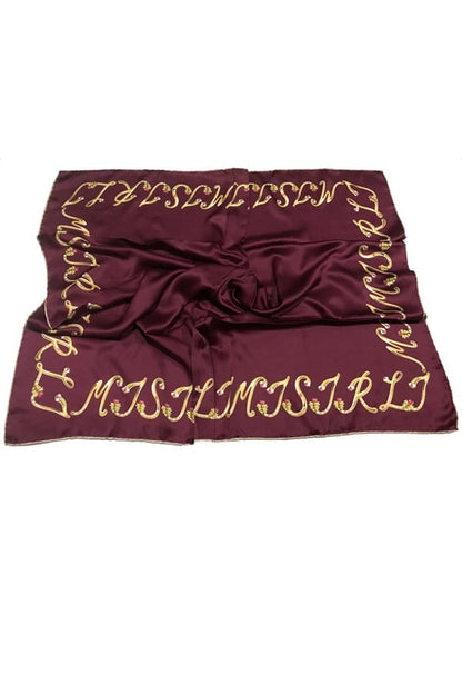 Egyptian Polyester Scarf Pattern 16