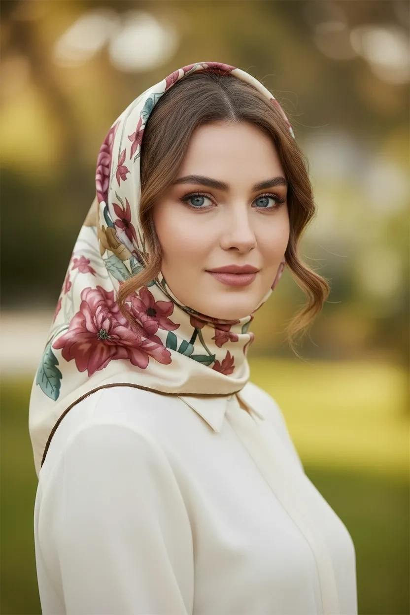 Egyptian Polyester Scarf Pattern 2