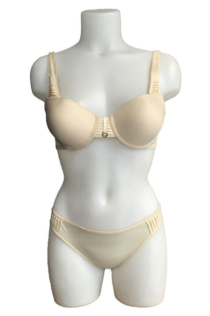Night Flight Skin Color Support Panties and Bra Set 2130