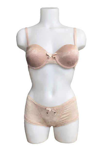 Night Flight Ribbon Non-Padded Bra Set 2134