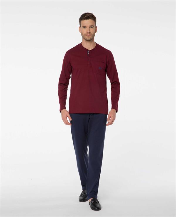 Pijalux Long Sleeve Men's Pajamas 2053