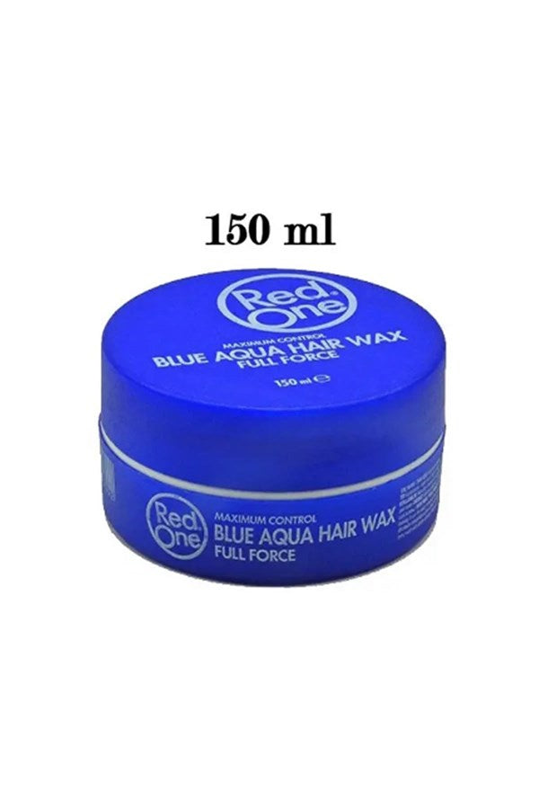 Red One Blue Aqua Hair Wax Hair Styling 150 Ml