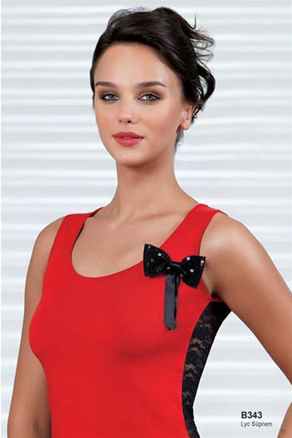 Şahinler Women's Tulle Back Undershirt B343