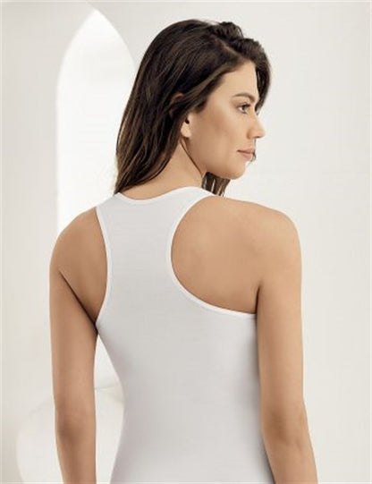 Şahinler Wide Strap Triangle Back Undershirt B804