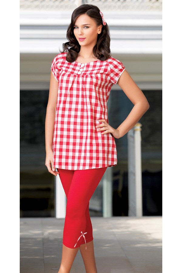 Şahinler Women's Tights Pajama Set 21416