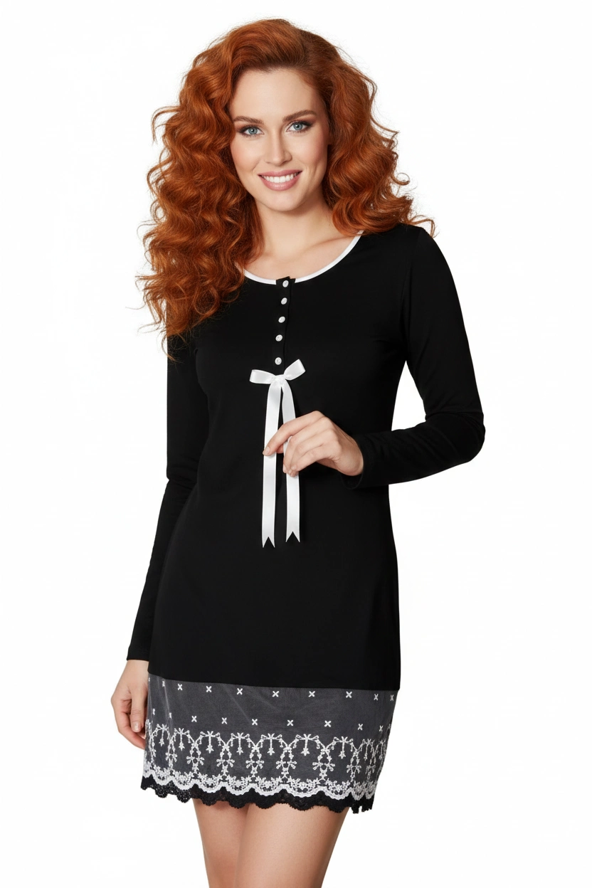 Şahinler chemise de nuit en dentelle Oleander pour femme 21809