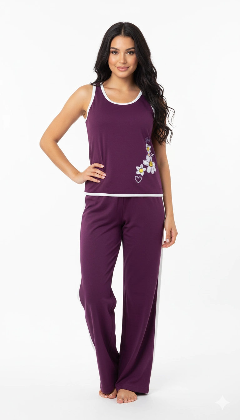 Symphony Women's Sleeveless Pajama Set 5324