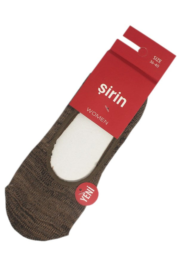 Thick Ballerina Socks for Cute Women 36-40 Number Cotton Code 5020