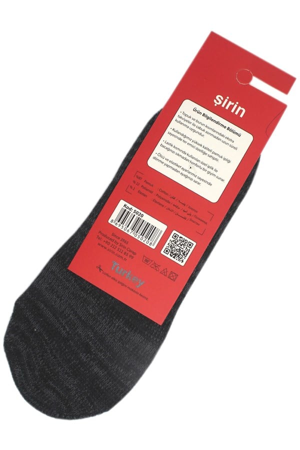 Thick Ballerina Socks for Cute Women 36-40 Number Cotton Code 5020
