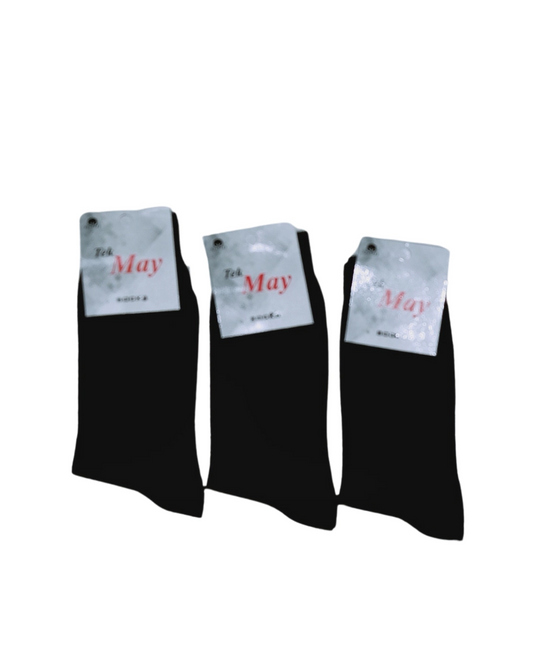 Chaussettes noires pour hommes à petit prix, lot de 12