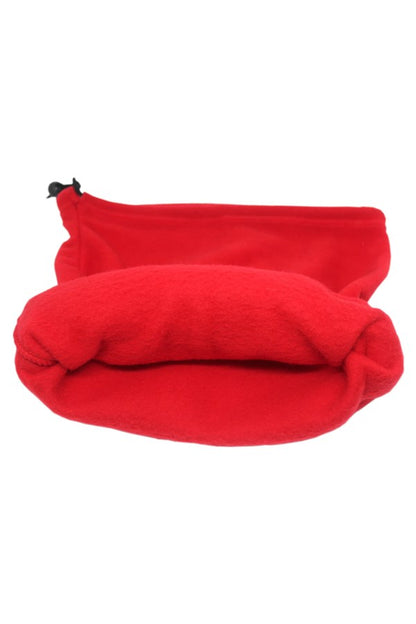 Unisex Polar Fleece Neck Collar Red