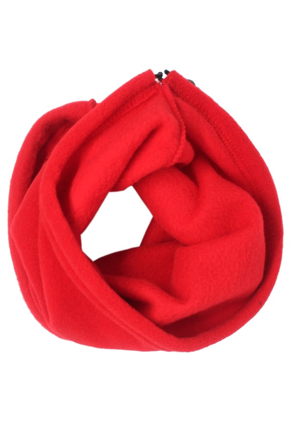 Unisex Polar Fleece Neck Collar Red