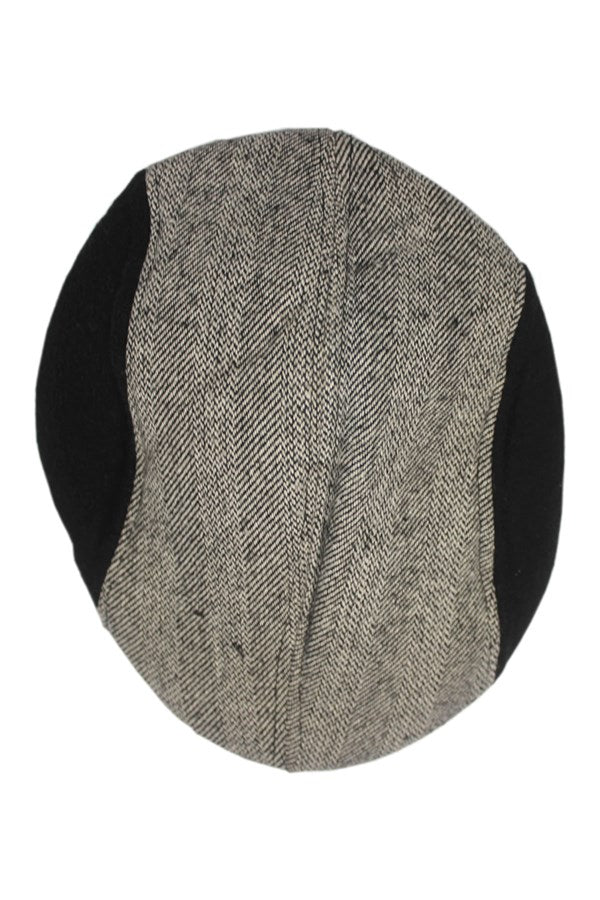 Herringbone Patterned Cap 