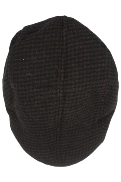 Patterned Brown Cap