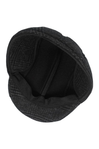 Smoke Patterned Earless Cap Hat