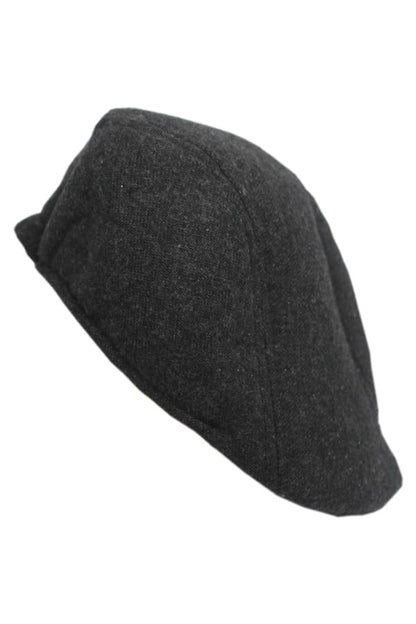 Casquette de baseball noire à carreaux