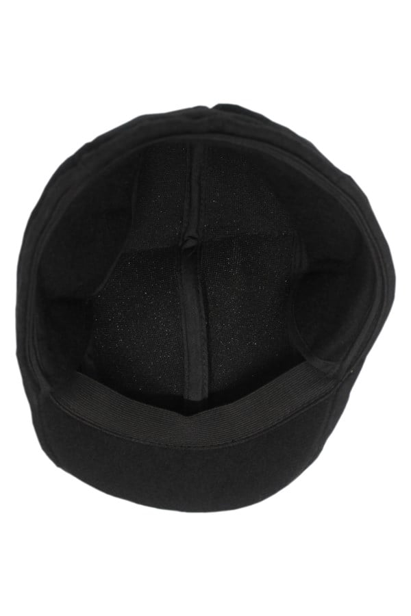 Black Classic Model Ear Covering Cap 