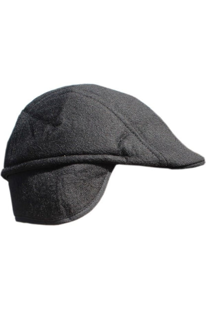 Black Classic Model Ear Covering Cap 
