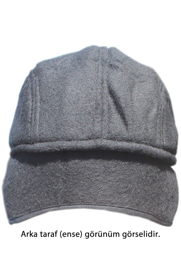 Black Classic Model Ear Covering Cap 
